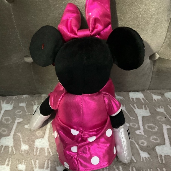 Disney Minnie Mouse Sparkle TY Buddies Beanie Baby - Picture 4 of 5
